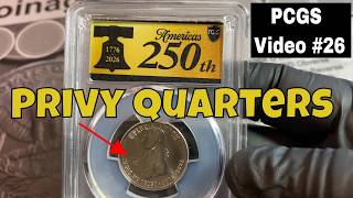 PCGS Unboxing #26 | Rare 2026 July 4th Privy Quarters Grades Revealed!