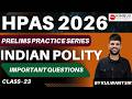 HPAS 2026 Prelims Practice Series | Indian Polity Class-23 #hpas #nimbusacademy