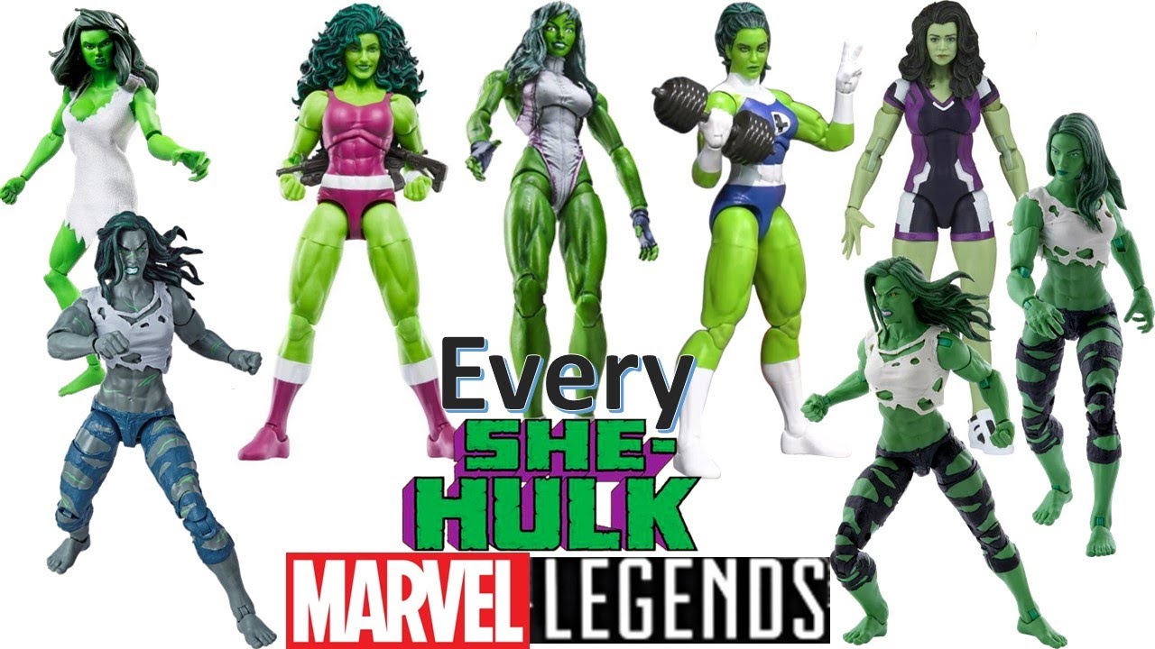 Список сравнений Женщины-Халка из всех легенд Marvel