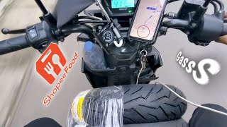 Vlog Driver shopee food beginner