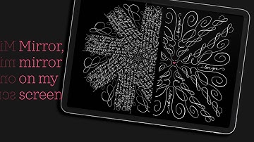 Calligraphy Symmetry Art in Procreate | Satisfying Flourished Mandalas on the iPad