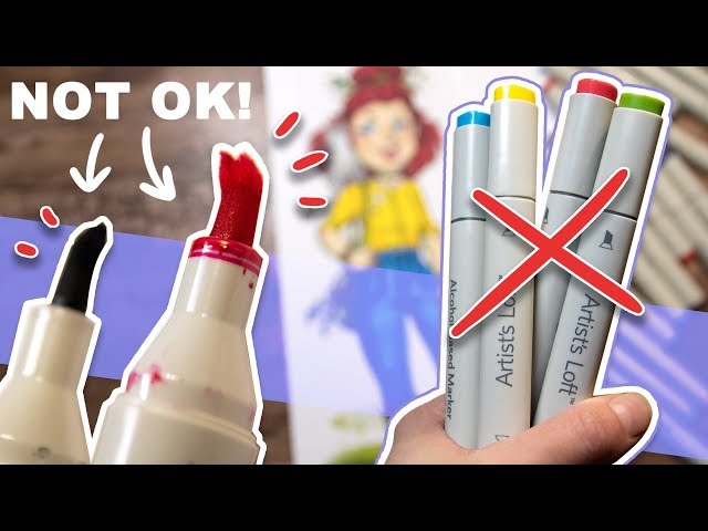 Artist's Loft Markers Review – The Good and the Bad – Sketch Monkey Store