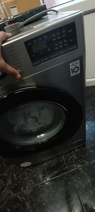 LG WASHING machine not turning on 10 second solution.