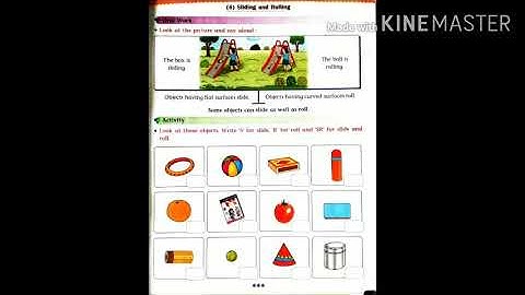 Std 2/Mathematics/4) Sliding and Rolling.