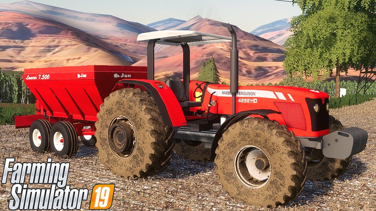 Farming Simulator 19  COMPRANDO TRATOR MASSEY FERGUSON 290 BRASILEIRO! #06  