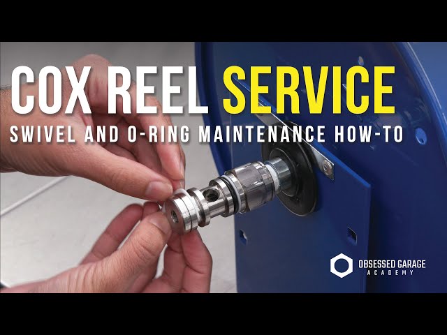 How to Service a Hose Reel Swivel - Coxreels Hand Crank Hose