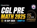 SSC CGL 2025 Maths PYQ | 16 Sept Shift 3 Paper  | 15 Minute Approach #ssccgl2026