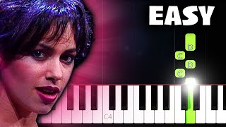 The Bangles - Eternal Flame - EASY Piano Tutorial