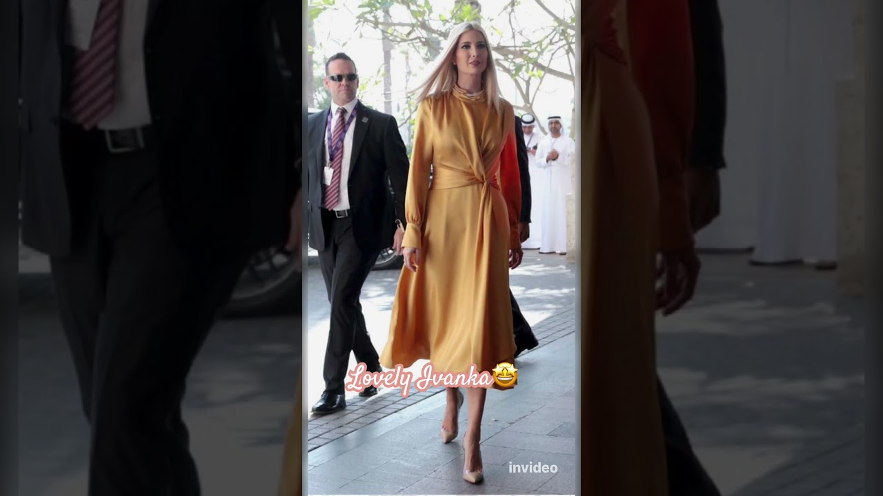 Ivanka Trump looks lovely in every outfit. #shorts #ivanka #trump #melania #donald #tiffany #barron