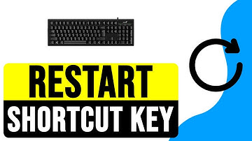 Laptop PC RESTART Shortcut KEY 2025 | Keyboard Shortcut to Force Restart