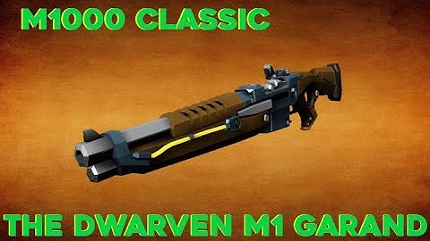 Deep Rock Galactic | The Dwarven M1 Garand