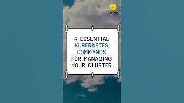 4 Essential Kubernetes Commands for Managing Your Cluster #k8s #kubernetes #kubectl #devops