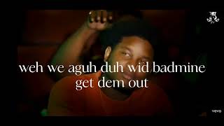 vybz kartel - Amout (lyrics video)