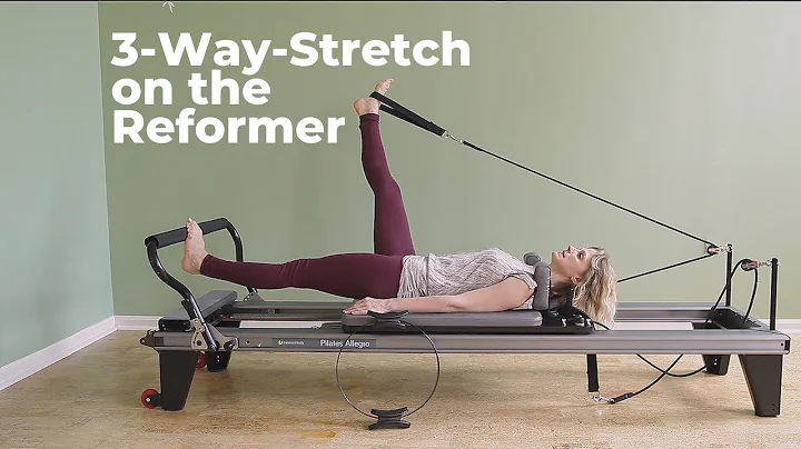 3-Way Stretch on the Pilates Reformer ⎮Hamstrings, IT Band and Inner Thighs
