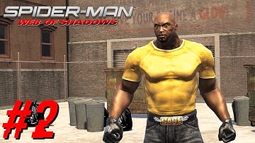 Spider-Man: Web of Shadows Walkthrough No Commentary PART 2 - Luke Cage Missions