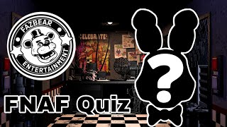 Guess the FNAF Character By Their Voicelines! 🎤