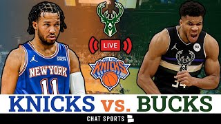 LIVE: New York Knicks vs. Milwaukee Bucks Streaming Scoreboard, Play-By-Play, Highlights & Stats