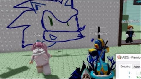 ROBLOX Exploiting - FE Draw Script trolling