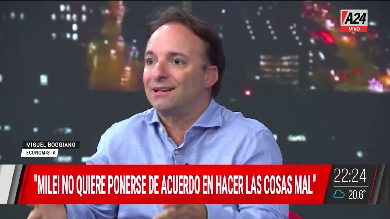 📣 Miguel Boggiano, economista: 