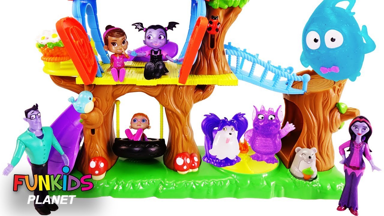 Vampirina Disney Jr Tree House Doll House YouTube