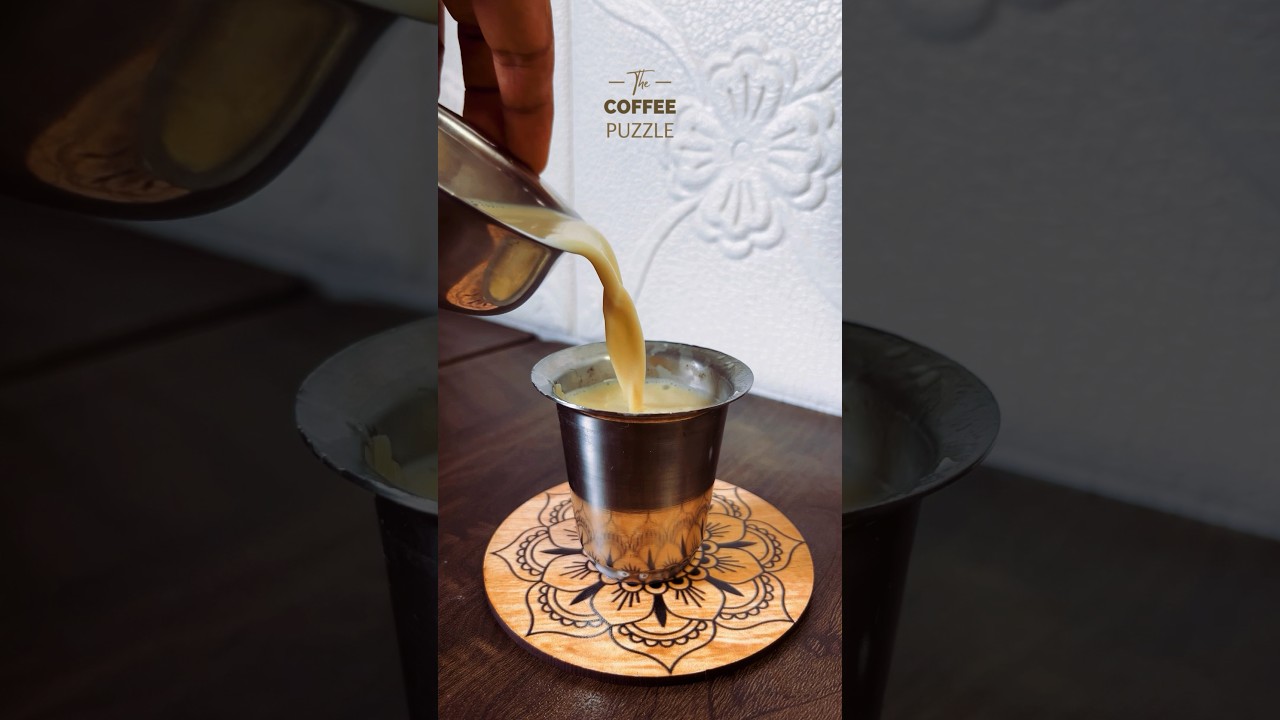 Filter Coffee | Brass Filter Coffee Maker | best way to make filter coffee 