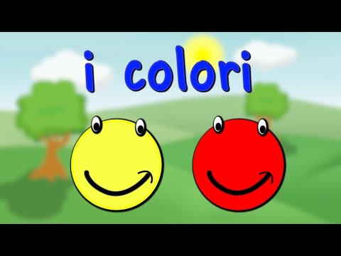 Video: Come Imparare I Colori Con Un Bambino