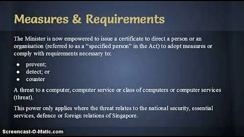 Computer misuse & cybersecurity