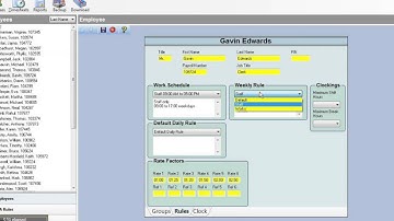 Time Clock Software Demo - Focus Lite Part 3