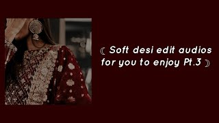 『 ❛ ─ Soft bollywood/desi edit audios for you to enjoy Pt. 3 ─ ❜ 』¬ Lyrics Ocean screenshot 5