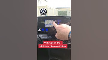 Volkswagen ID.3 infotainment customisation