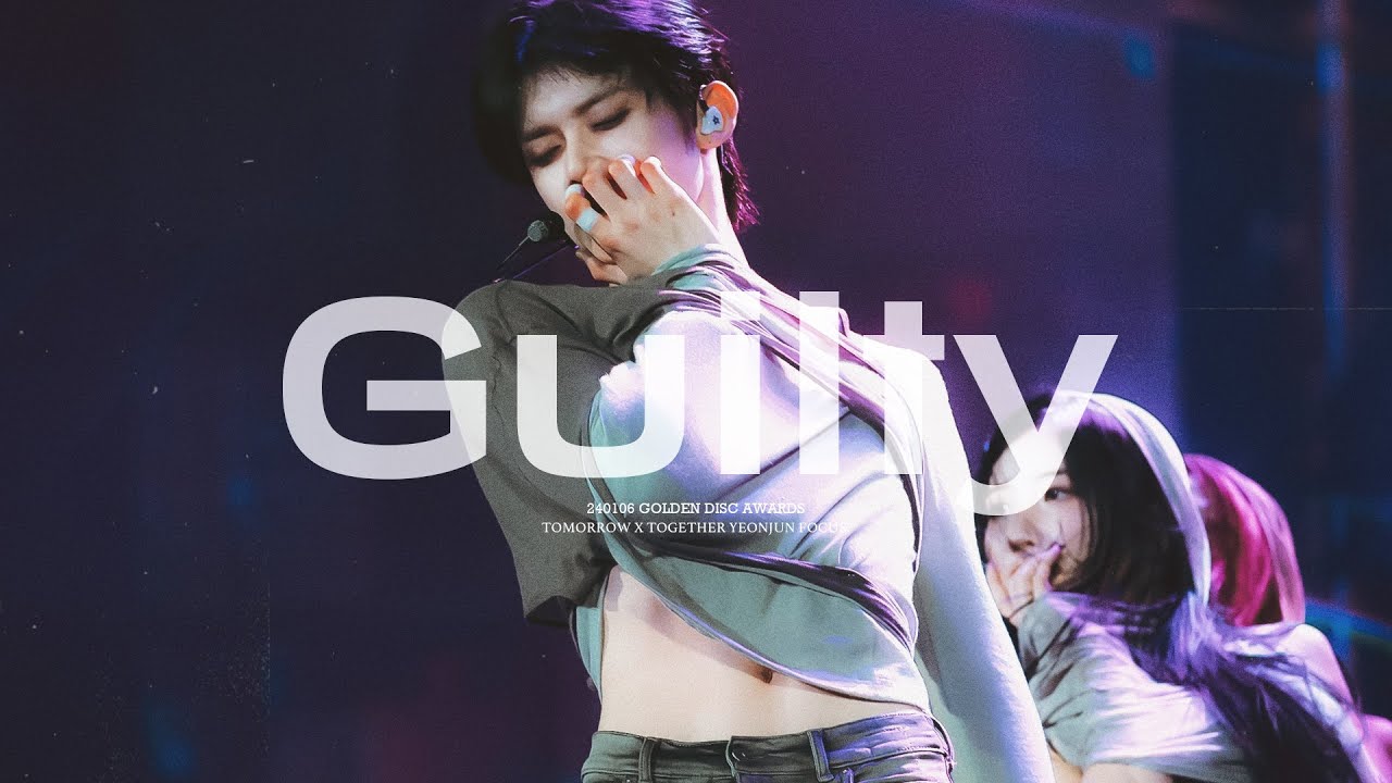 240106 Golden Disc Awards 골디 - Guilty 길티 투바투 연준 직캠 TXT YEONJUN FOCUS