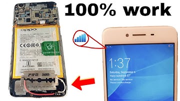 oppo mobile network problem solution || oppo mobile no service problem fix at home