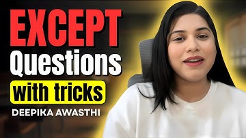 EXCEPT QUESTIONS | Tricks to solve RC Questions quickly | CAT 2025