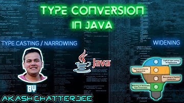 HOW TO MAKE TYPE CASTING IN JAVA ? || TYPE CONVERSION IN JAVA || #WIDENING | #NARROWING | #InBengali