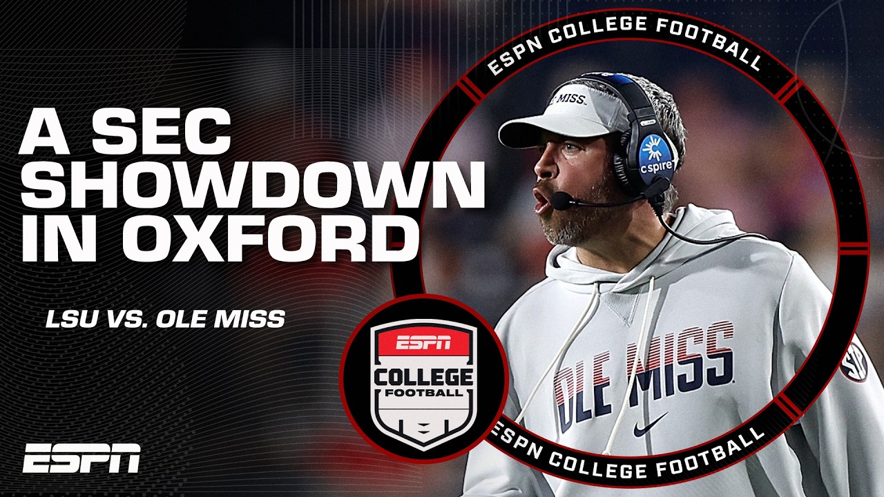 LSU vs. Ole Miss PREVIEW 🏈 Who has the edge in Oxford? 👀 | SEC Nation
