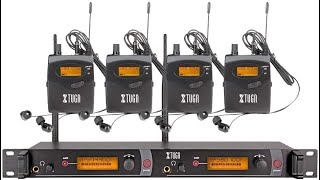 Wireless InEar Monitors for you and the band  Xtuga RW2080 IEM System