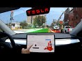 Tesla's FSD Beta V9.1 Goes Underground and Around Construction! Excellent Downtown Ann Arbor Drive