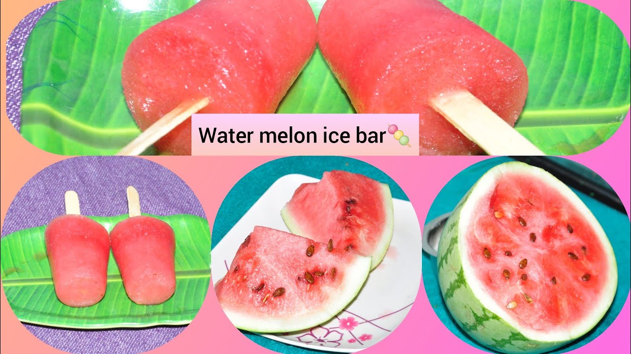 Summer spl cool cool water melon bar 🍉🍉🍉🤷😋😋..? YouTube