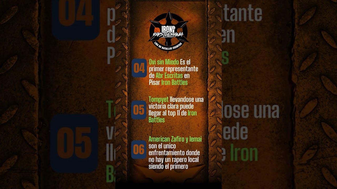 🔴IRON X RAPSTLEMANIA🔴¿Que esta en Juego en 