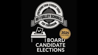 RE 1 Board Candidate Information Recording