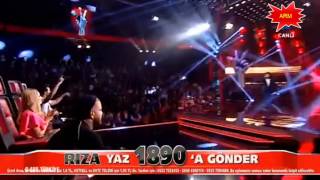 O Ses Türkiye Çeyrek Final Riza Aşk Yok Olmaktir 06 Ocak 2014