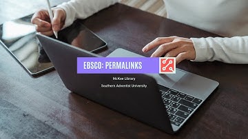 EBSCO: Permalinks