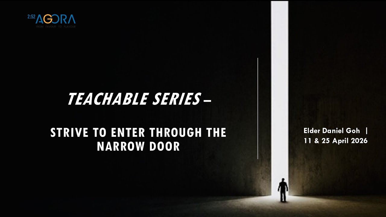 TEACHABLE SERIES - Strive To Enter Through The Narrow Door - YouTube