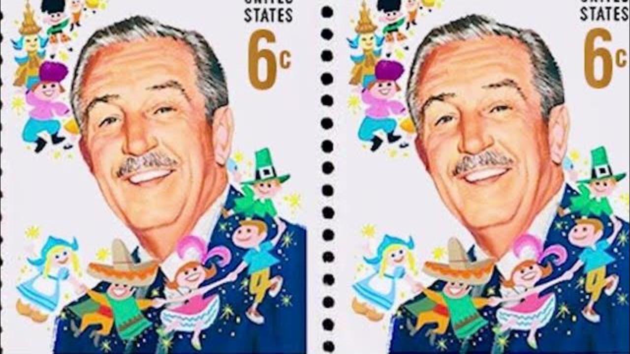 AF833 The Marceline Post Office and Walt Disney Stamp Ancestral