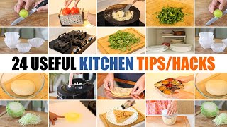 24 Useful Kitchen Tips/Hacks | किचन में ये टिप्स आपके बहुत काम आएंगी
