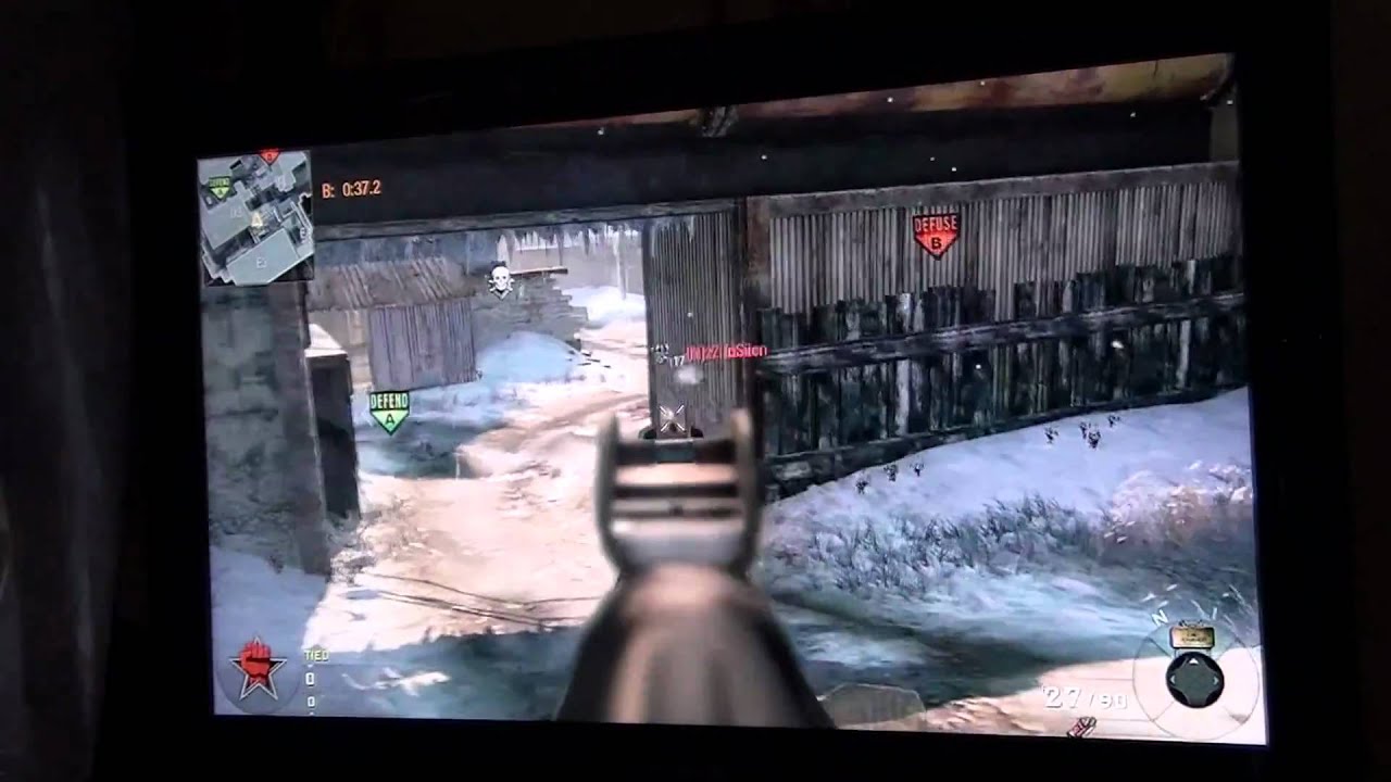 GB CoD BO Delc0 and ACE Mikey x2 vs Monkey Snout™ Map 1 Demo WMD1