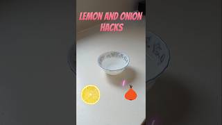 Smart Kitchen Hacks For Lemon & Onions 💡 Maa Ke Nuskhe #MaaBolRahiHain #kitchen #hacks #shorts