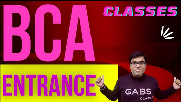 Prepare BCA entrance exam |BCA entrance exam preparation | BCA entrance exam 2022