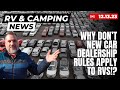Camping World&#39;s Online RV Auction, RV Dealers Avoid Scam Laws, GM Ditches Apple Car Play &amp; More