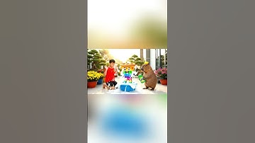 Capy cùng anh giúp bà tắm cho con Noobini Pizzanini và cái kết #capybara